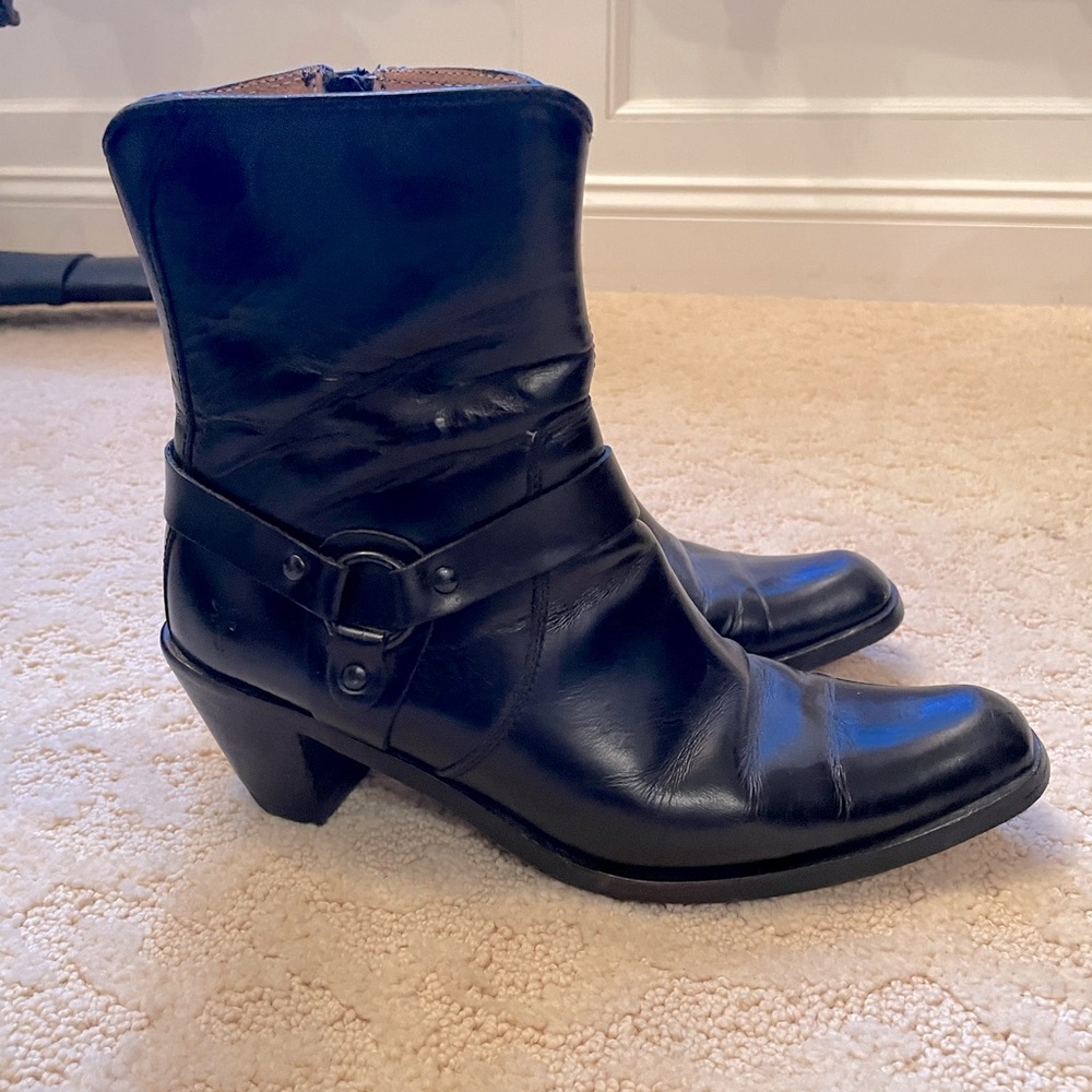 Frye Harness Boots, 8.5